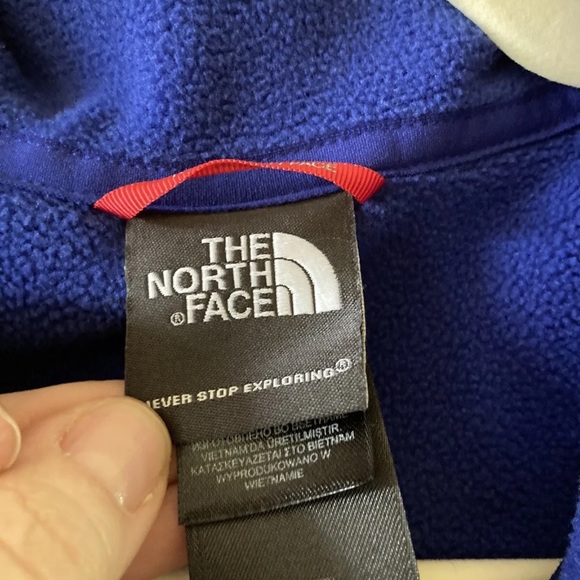 Men’s The North Face purple blue gray zip front jacket - size XL - Picture 5 of 10